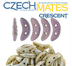 CzMate Crescent Beads